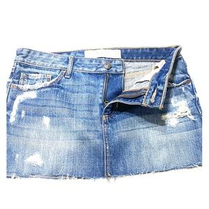 Abercrombie Fitch Jean Skirt